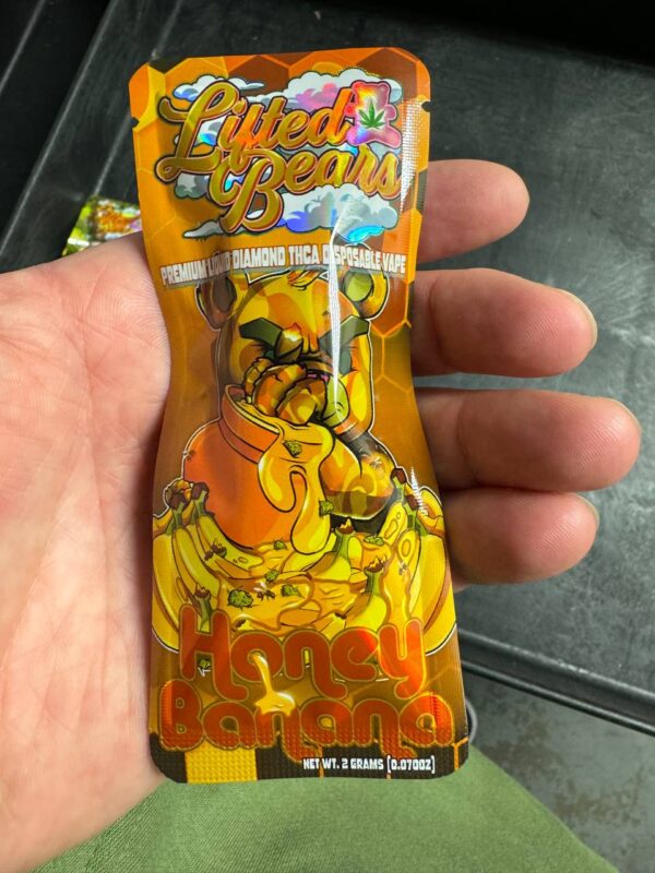 Lifted Bears 2g Honey Banana disposable vape for sale