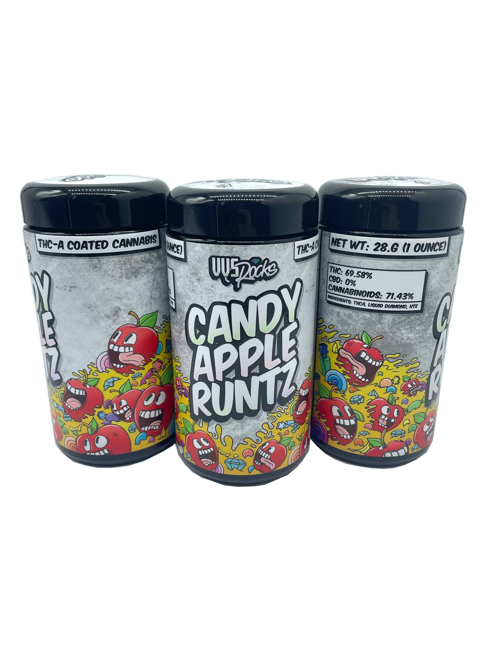 VVS Rocks Bolas de Nieve – Candy Apple Runtz VVS Rocks Snowballs