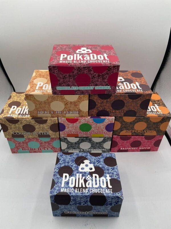Polkadot Belgian Mushroom Chocolate Bars - Image 6