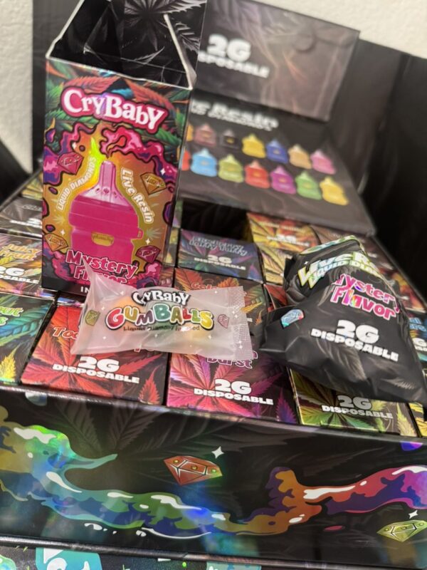Crybaby perfume bottle