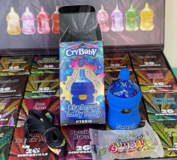 Crybaby 2G Disposable Live Resin Liquid Diamonds Vape - Image 5